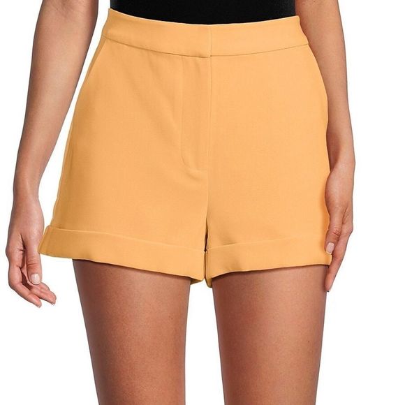 Cinq a sept orange shorts - Picture 2 of 5